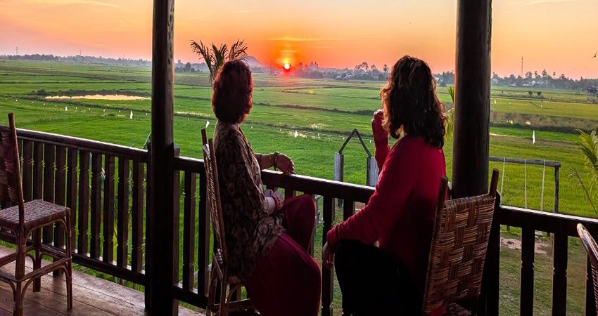 Sunset at Countryside