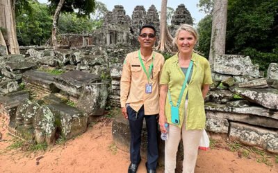 Angkor Temple with Rolous’s Group